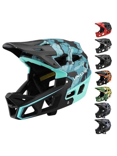 2026 Designer Cycling Helmets Full Face Adult Racing Downhill MTB Helmet Equipped With EPP Chin Support For Adults Mountain Bike Cyclist H241101 Free Shipping