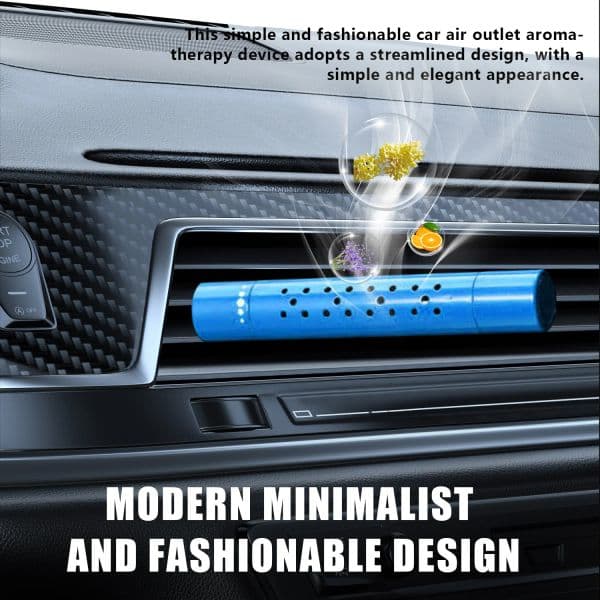 2024 Newest 1piece Car Perfume Auto Air Freshener Outlet Vent Clip Car Air Conditioning Clip Magnet Diffuser Solid Perfume