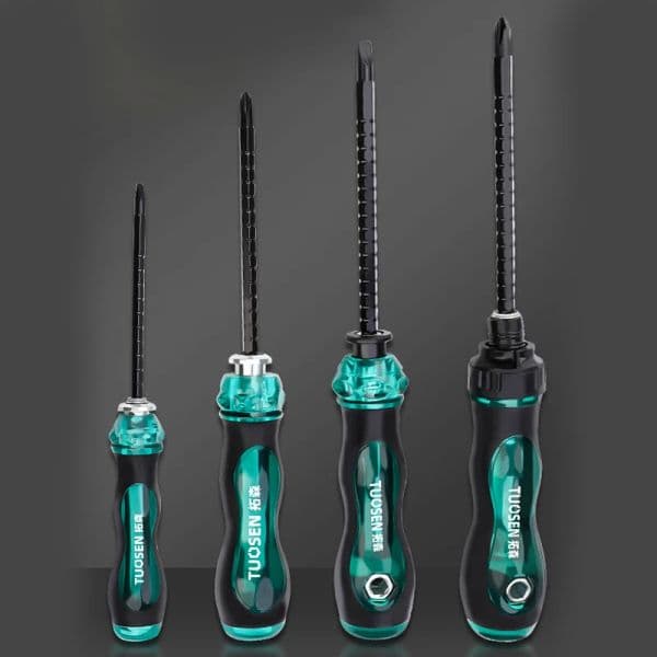 Tool Manual Dual Purpose Screwdriver Telescopic Screwdriver Slotted Cross Screwdriver Multifunctional Dual Purpose Screwdriver