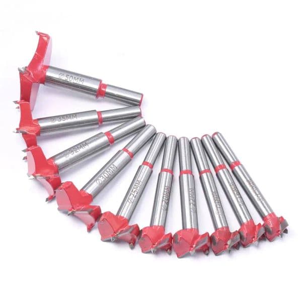 15-40mm Wood Boring Drill Bits Forstner Drill Bit Woodworking Self Centering Hole Hole Saw Cutter Tungsten Steel Drilling Tools