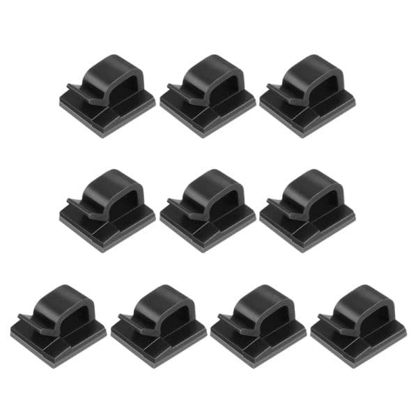 Mini Self-adhesive Cable Organizer Clips Cable Holder Fixer USB Wire Management For Home Desk Office Car GPS Clamp Cord Winder