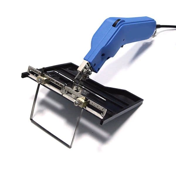 150W Hand Held Electric Foam Hot Cutter Grooving Carving Knife Sculpture Styrofoam Sponge Cutting with Large Slotting Board