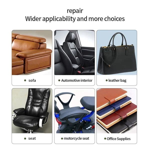 35x137cm Leather Repair Tape Self-Adhesive PU Fabric Repair Patch Stickers for Sofas Bags Furniture Car Seats Easy to Operate