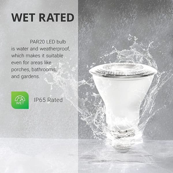 E27 LED Lamp Bulbs Flood Light Waterproof LED Spotlight Bedroom Bathroom Indoor Lighting