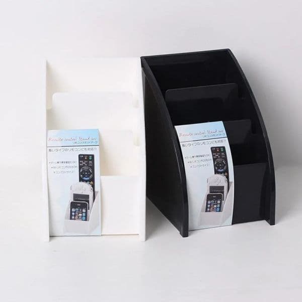 Plastic Desk TV Remote Control Phone Organizers Holder Stand Washable Home Office Storage Boxes Makeup Debris Storage Cases