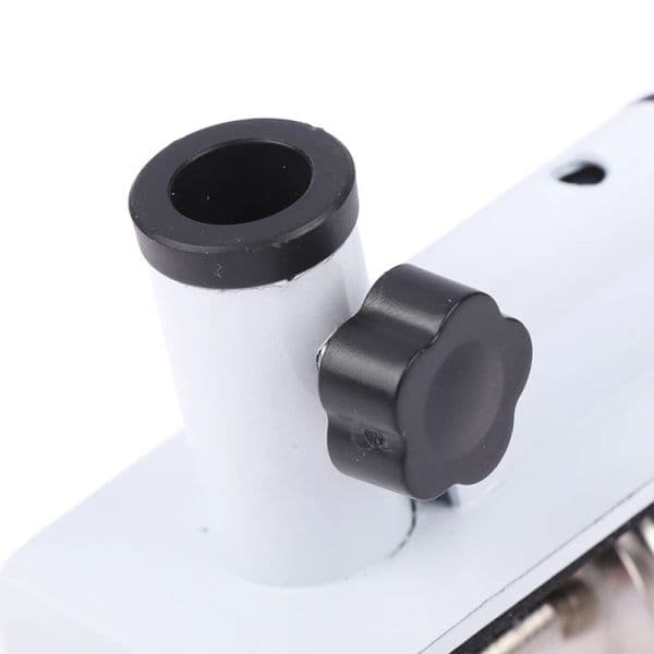 Cantilever Bracket Clamp Holder Desk Lamp Clip Fittings Base Hose with 12MM Hole Diameter and Non-slip for Microphone Stand