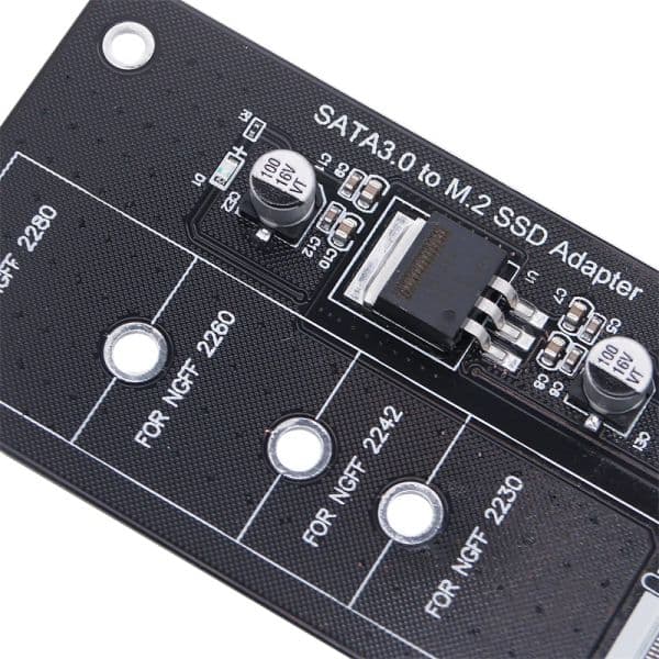 M.2 new NGFF SSD To 2025 SATA 3 3.0 Adapter Card Converter B B&M Key Protocol Solid State Disk Drive 2230 2280 2242