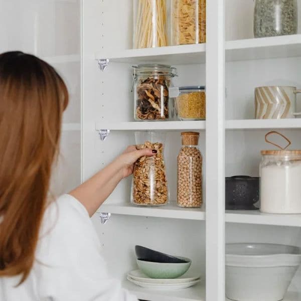 10/500PCS Transparent Shelf Studs Pegs Plastic Laminate Support Cabinet Wardrobe Shelves Glass Plate Support Furniture Hardware