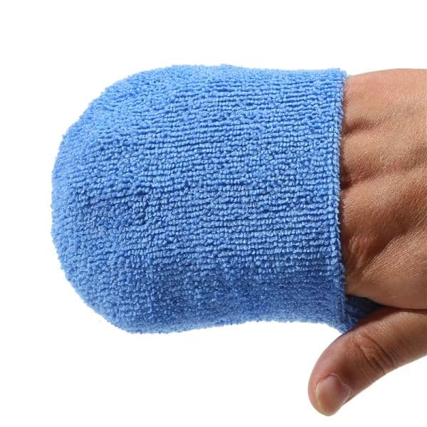 2/4/6Pcs Soft Microfiber Car Wax Applicator Mitts Polishing Sponge Wax Foam Car Wax Applicator Pad Car Detailing Cleaning Tools