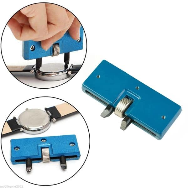 52mm Caliber Two Claw Table Key Watch Rear Cover new 2025 Open Tool Adjustable Rectangular Remover Wrench Watch Repair Kit Tool Adjuster