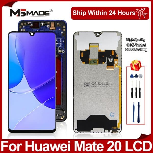 Choice 6.53" For Huawei Mate 20 LCD Display HMA-L29 HMA-LX9 Touch Screen Digitizer Replacement Parts For Mate 20 LCD Assembly