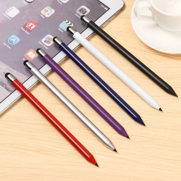 2 in 1 Capacitive Pen Touch Screen Stylus Pencil for Tablet iPad Cell Phone Samsung PC