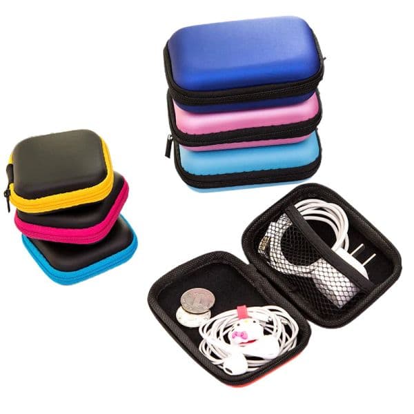 Earphone Storage Bag Mobile Phone Data Cable Charger Storage Box Earphone Bag Digital Storage Finishing Bag For Outdoor Camping
