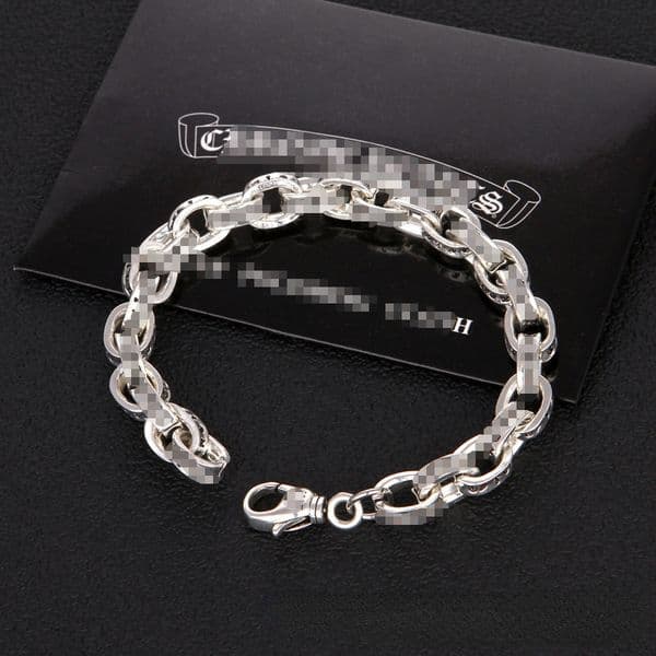 Cross Bracelet Male and Female Hipster Couple Bracelet CH Hand Decoration Vintage Alloy