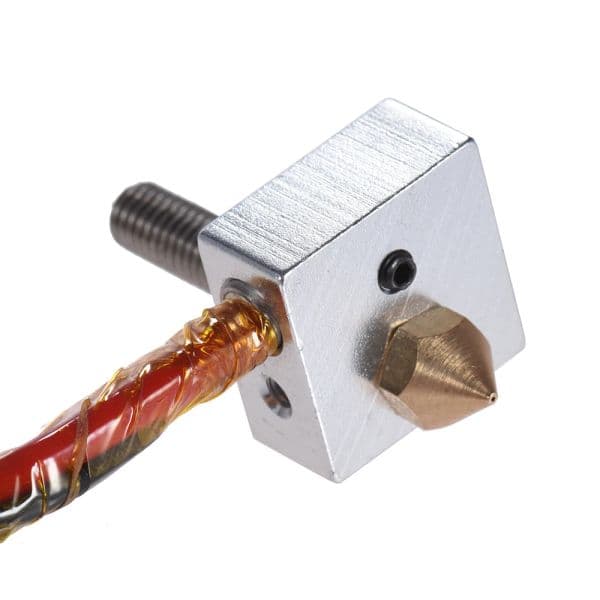 Anet Hih Quality DIY Hot End Kit Nozzle M6 Extruder Throat Heater Thermistor Aluminum Heater Block for Anet A2 A6 A8 3D Printer