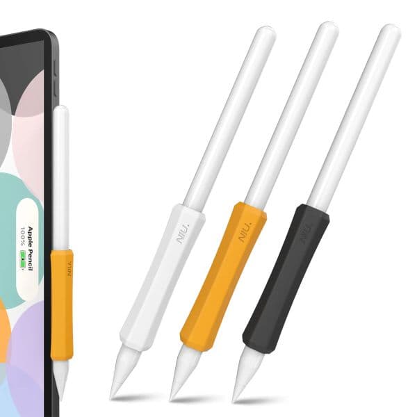 Pen Grip Non-Slip Protective Cover Suitable For Apple Pencil 1/2 3 USB-C Silicone Easy to Hold the Pen Grip Protective Cover