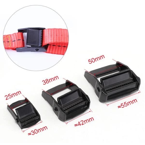 Black Silver Double Spring Metal Buckle Zinc Alloy Buckle Hardware Accessories Pull Lock Buckle For Bag Luggage Clothes Belt