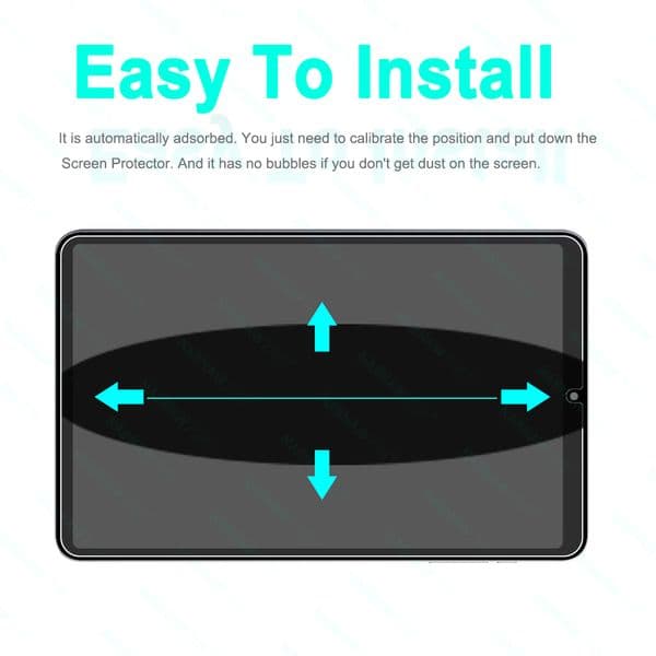 2 Packs HD Scratch Proof Screen Protector Tempered Glass For Alldocube iPlay 50 Mini PRO Lite Tablet 8.4-inch Protective Film
