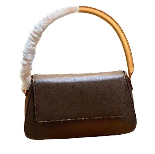 51147 Old Flower Middle Ancient Looping Medium Underarm Bag Supermodel Bella Same Round Handle Shoulder Bag Womens Bag