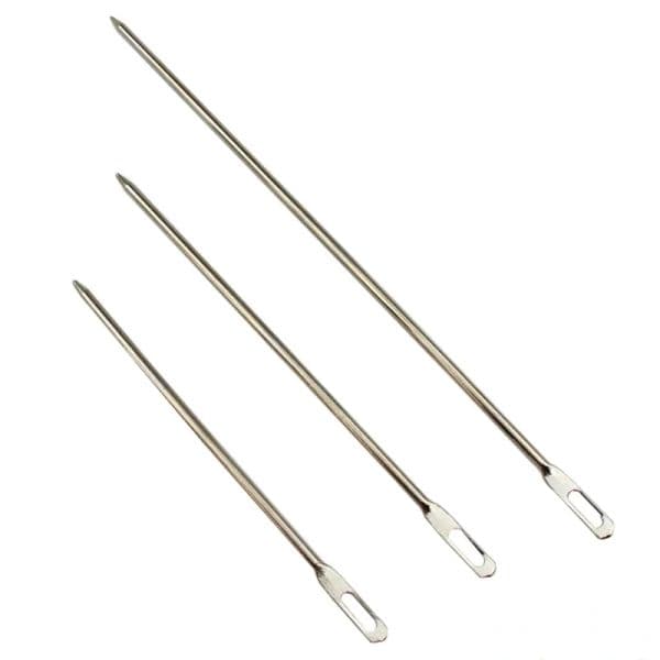 Elastic Cord Rope Threader Large Hole Threading Needle Flexible Drawstring Thread Needles Pant Clothing Threading Tools 1/3Pcs