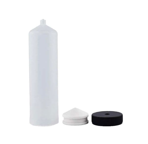 wholesale Thickening Explosion-Proof 300cc Helix Luer Lock Tip Dispenser/Dispensing Syringe Barrel with Adapter (Metal Cover) LL