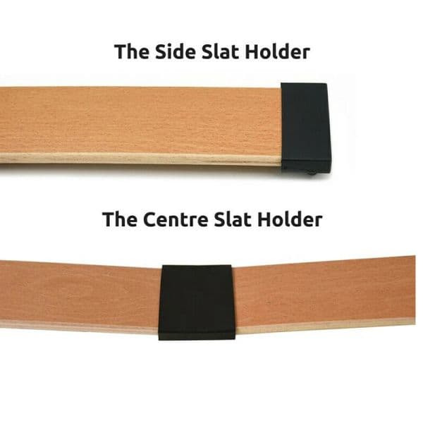 10Pcs Square Black Plastic Replacement Sofa Bed Slat Centre End Caps Holder Inner Rubber Sleeve For Wooden Bed Bunks Frame Parts