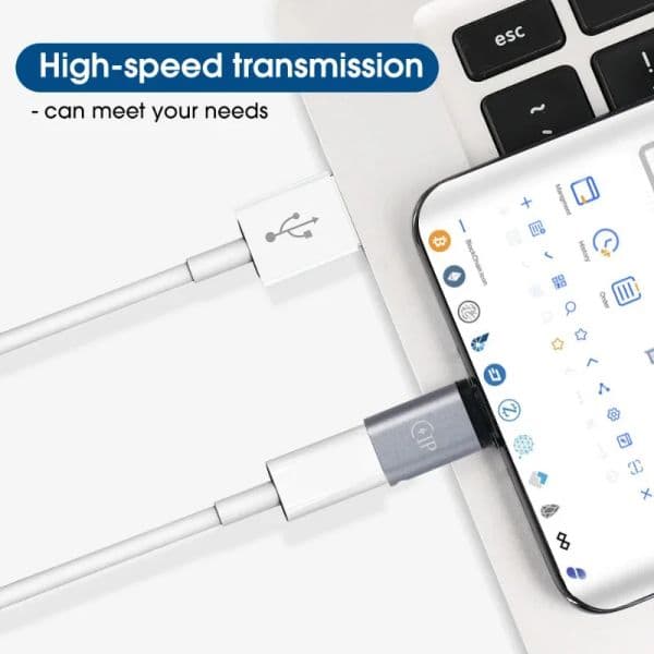 Lightning Female To Type-C Male Cable Adapter for iPhone 14 13 Pro Max Huawei P30 USB C To Lighting Connector Cable Converter