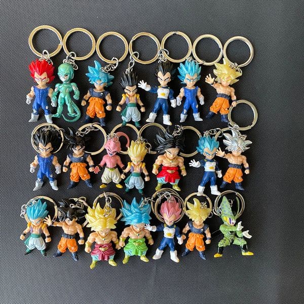 Wholesale cartoon warrior keychain backpack pendant claw game prize small gift