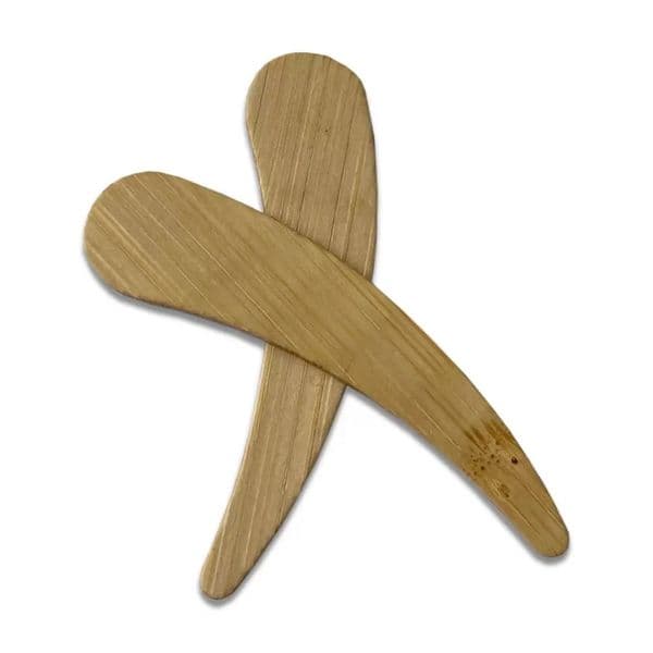 6Cm Cosmetic Tool Bamboo Stick Spatula Scrape Spoon 0601