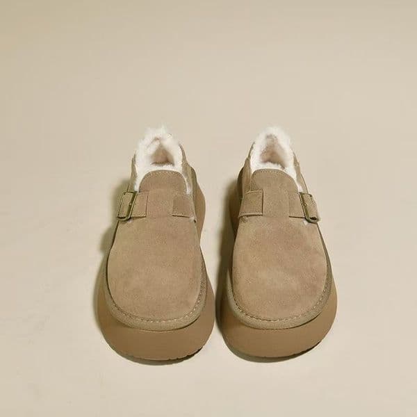 Fashion Casual Platform Shoes Womens Winter Warm Shoes