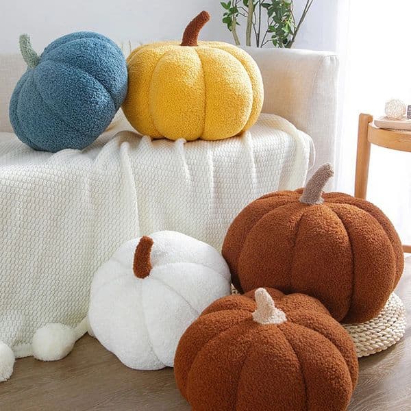 Pumpkin throw soft cushion Halloween party doll home decoration gift Christmas sofa bedside table decoration 241107