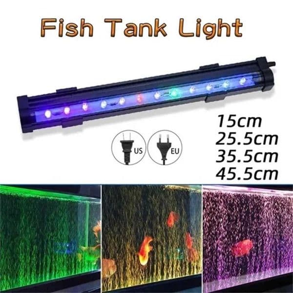 Aquarium LED Bubble Light Colorful Light Bubble Light LED Diving Light Aquatic Air Bubble Oxygenation Lamp Fish Tank LightLX241107