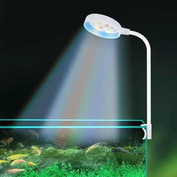 USB-Plug Aquarium Lamp LED with Clip Aquarium Plant Light Colored Lights Energy Saving Fish Tank Lamp FishbowlLX241107