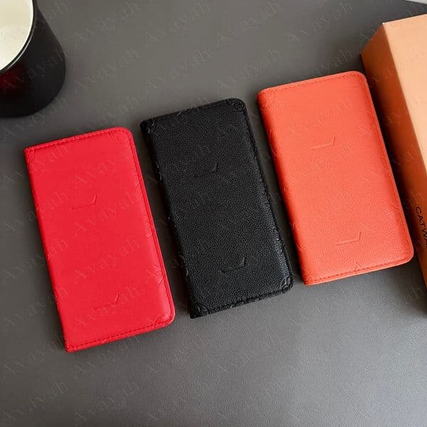 Luxury Litchi Leather Phone Case for iPhone 17 Air 16 Plus 15 14 13 12 11 Pro Max Full Protection Folio Wallet Magnet Buckle Close Door Imprint Floral Designer Back Shell