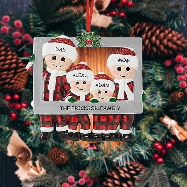 DIY Christmas Family Pendant Merry Christmas Decorations for Home Navidad 2023 Christmas Tree Hanging Ornament New Year 2024XJ241107