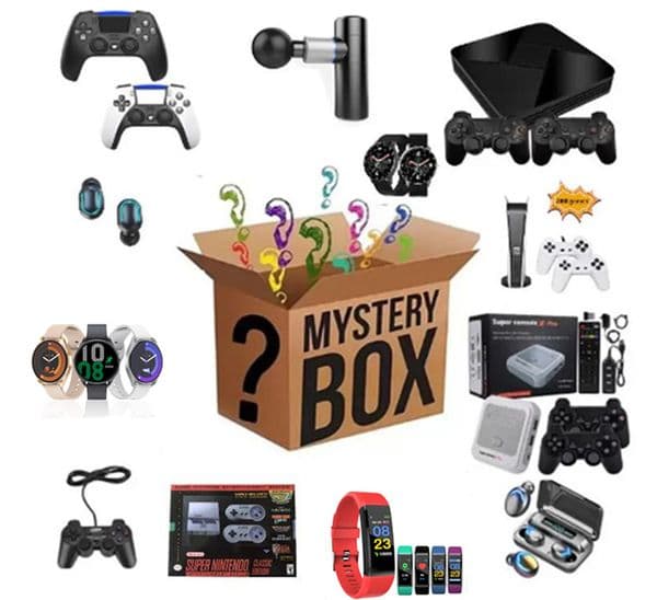 2026 New New Electronic Mystery Box: Surprise Gadget Assortment, Chance To Win Phones, Cameras, Outdoor Consoles, And outdoor More - A Fun Gift Adventure Free S
