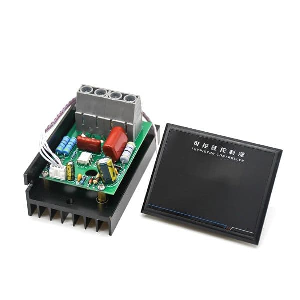 AC 220V 10KW 10000W Smart LCD Digital Display SCR Voltage Regulator Speed Control Dimmer Thermostat Thyristor Controller