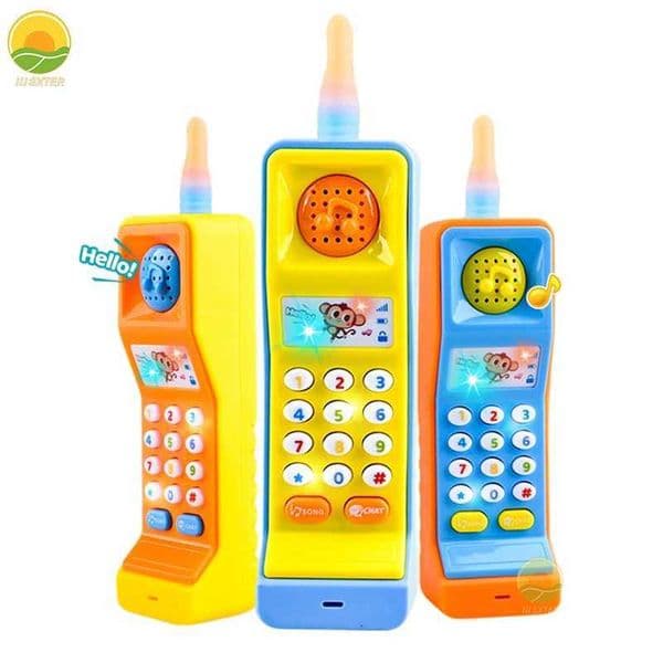 Baby mobile phone toys childrens music electronic phones and Sound Light games for educating children aged 18 months with Brithday gifts W241109