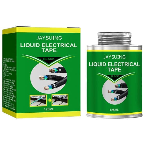 125ml Liquid Electrical Tape High-Temperature Resistant Fix Line Glue Insulating Tape Non-Conductive Adhesive for Indoor Outdoor