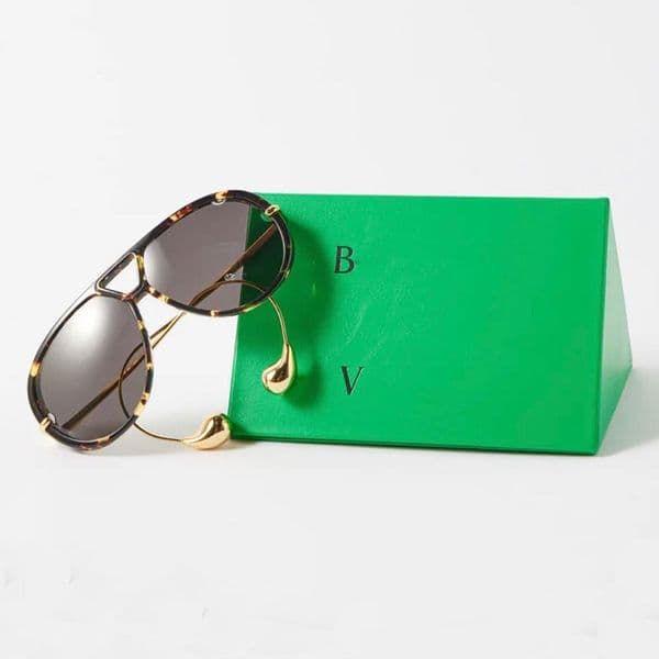 2024 Season Outdoor Pilot Drop Sunclasses Designer Men Women Acetate Frame Curved Metal Leg Leisure Travel Beach Sunglasses 1273