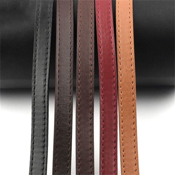1PC PU Leather Shoulder Bag Strap Detachable Double Buckle Adjustable Replacement Purse Handle 65-71cm Women Bag Accessories