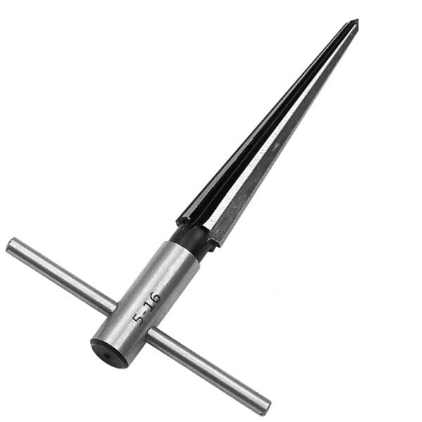 1pc 3-13mm/5-16mm Tapered Hole Reamer 1:10 T Handle Taper Manual Reamer Chamfer Tapered Wood Reaming Tool Cutting Core Drill Bit