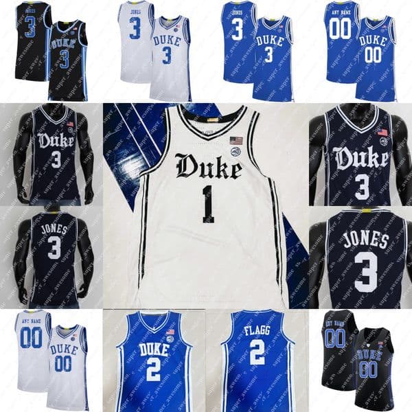Duke Basketball Jersey 2024 Flagg Proctor Roach Foster Filipowski Maluach Gillis Knueppel McCain Banchero