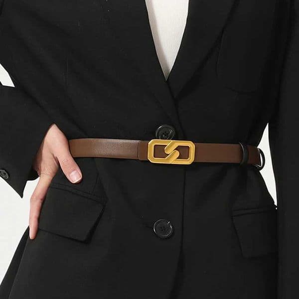 Wen Rrsible genuine belt used for dresses pants jeans fashionable tight fitting dress belts luxury dual-use belts X241109
