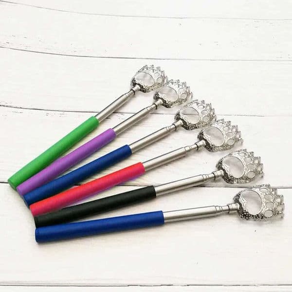 Telescc Bear Claw Back Scratcher Easy To Fall Off Healthy Supplies Stainless Steel Scratchers High Grade C0818g03