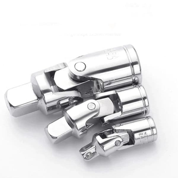 Universal Joint Socket Parts Ratchet Socket Swivel Tool 1 Pc Socket Socket Sleeve Adapter 1/4in 3/8in 1/2in Newest