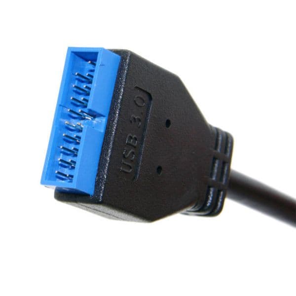 Nku Front Panel USB 3.1 Type-E To USB 3.0 19Pin Converter Adapter Transfer Cable Motherboard Connector for Asus Desktop Computer