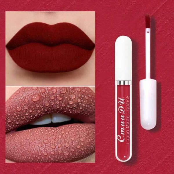 3pcsSexy Velvet Matte Lip Gloss Liquid Lipstick Lipgloss Beauty Red Nude Waterproof Longlasting MakeupXJ241109