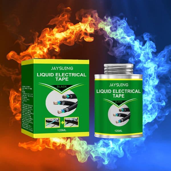 125ml Liquid Electrical Tape High-Temperature Resistant Fix Line Glue Insulating Tape Non-Conductive Adhesive for Indoor Outdoor