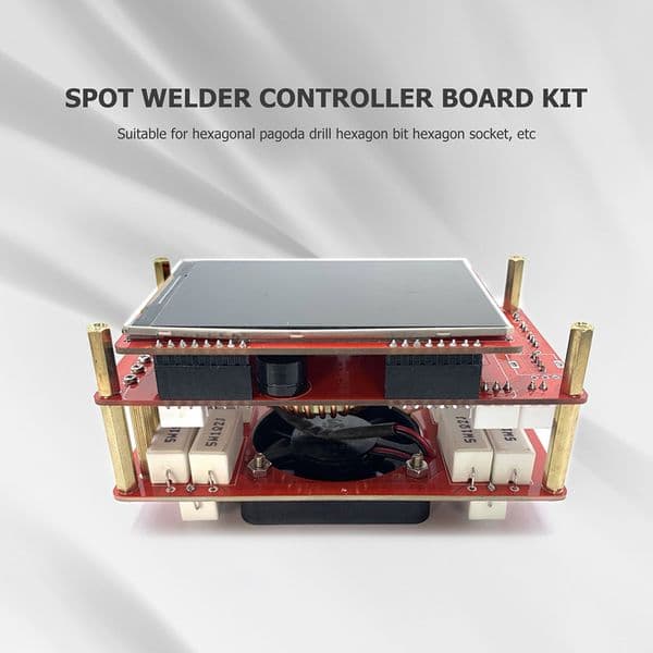 7Y320 Butt Welding Machine Control Board 20A Energy Storage DC 12-24V DIY Tools with Radiator Pneumatic Function